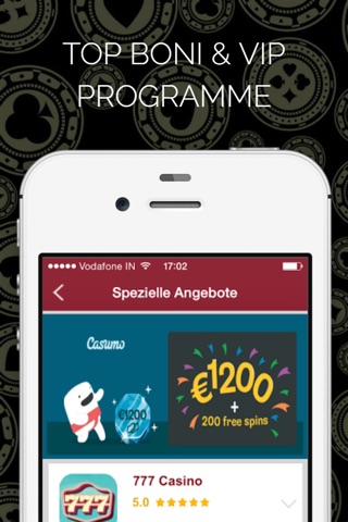 Casino Echtgeld Bonus App - Online Startguthaben screenshot 2