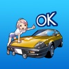 Cars and Girls Stickers for iMessage Vol 4