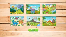 Game screenshot Dinosaur Jigsaw Puzzle Games For Preschool Toddler apk
