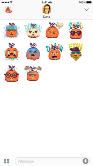 Funny Pumpkins stickers by KORCHO(圖2)-速報App