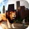 City Angry Lion Rampage 3D