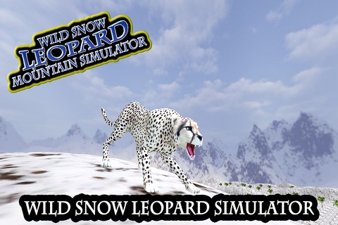 Wild Snow Leopard Mountain Simulator screenshot 3