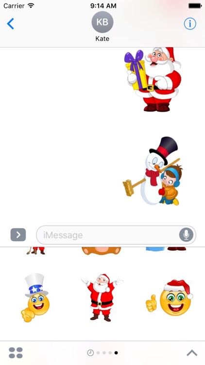Christmas Party Stickers for iMessage screenshot-4