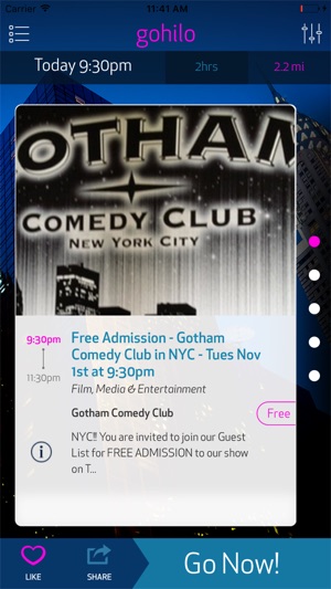 Gohilo - NYC Events Today, Right Near Yo