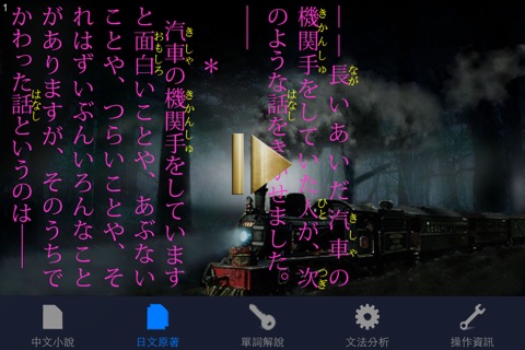 笨蛋火車：看小說學日文（中日對照） screenshot 3
