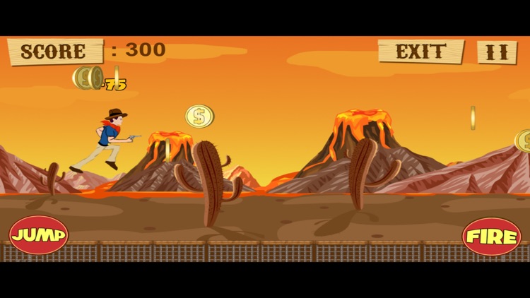 Western Cowboy Escaping Desert screenshot-3