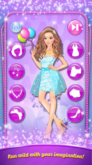 Girl and Balloons - Dress Up Game For Little Girls(圖3)-速報App