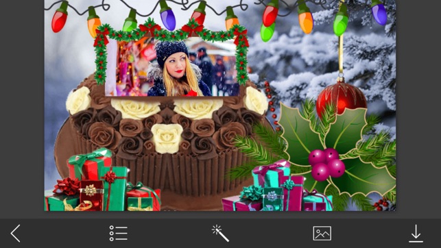 Holiday Xmas Picture Frame - insta frames Foto(圖4)-速報App