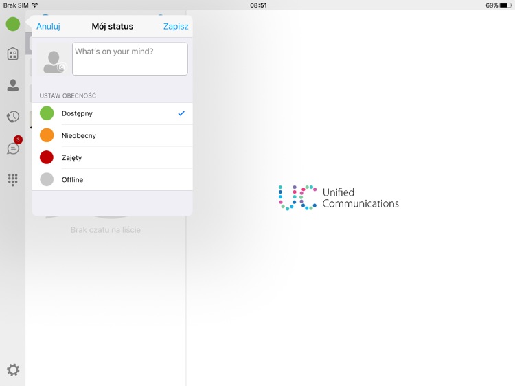 Netia_UnifiedCommunications for iPad screenshot-3