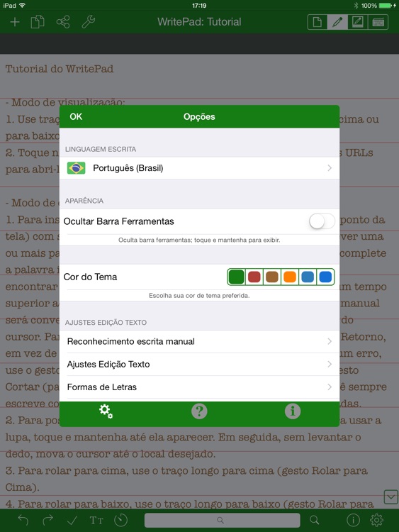 WritePad Português screenshot-4
