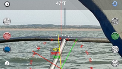 Compass Eye - Marine Navigation and Bearings AR Compass Screenshot 2