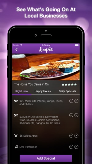 Loople: Happy Hour Finder(圖2)-速報App