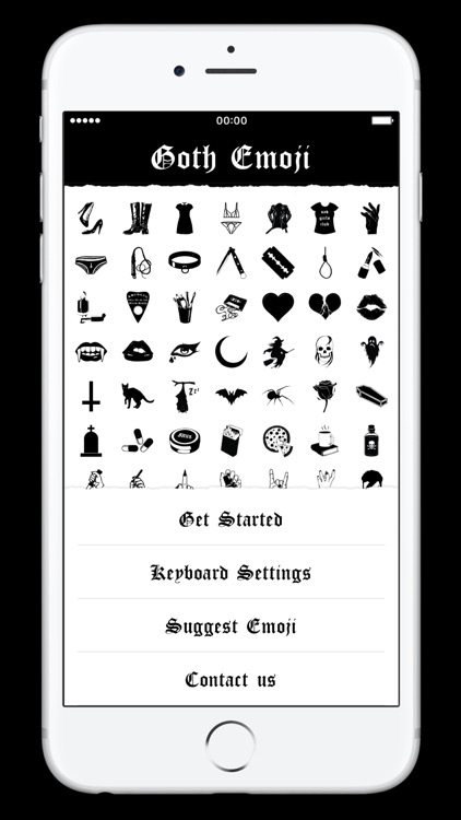 Goth Emoji
