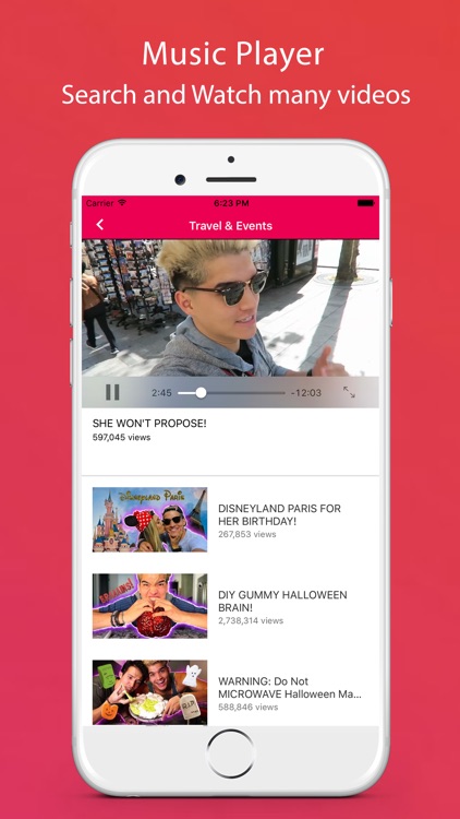 Free Music Player HD for YouTube