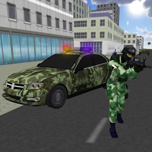 Army Secret Agent Car Mission. Army Spy Training. Icon