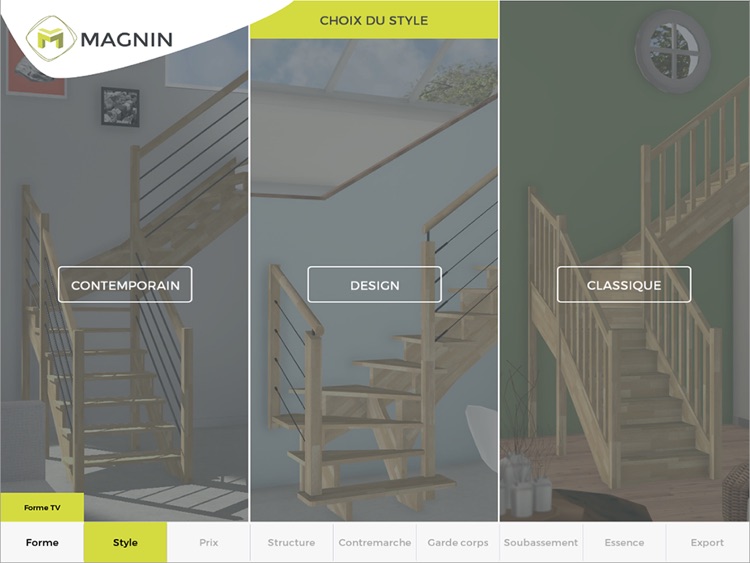 Configurateur escaliers Magnin screenshot-3