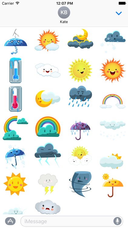 Weather Stickers