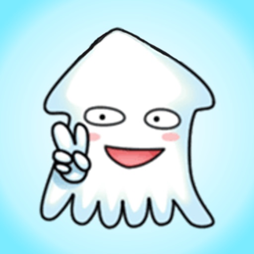 Funny Squid > Stickers! icon