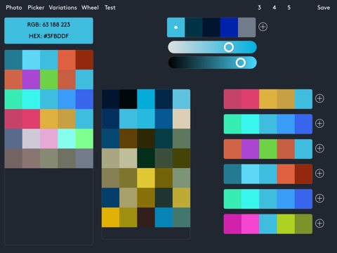 IC Colors Palettes screenshot 2