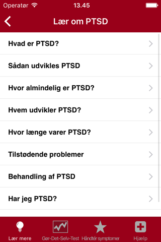 PTSD Coach DK screenshot 2
