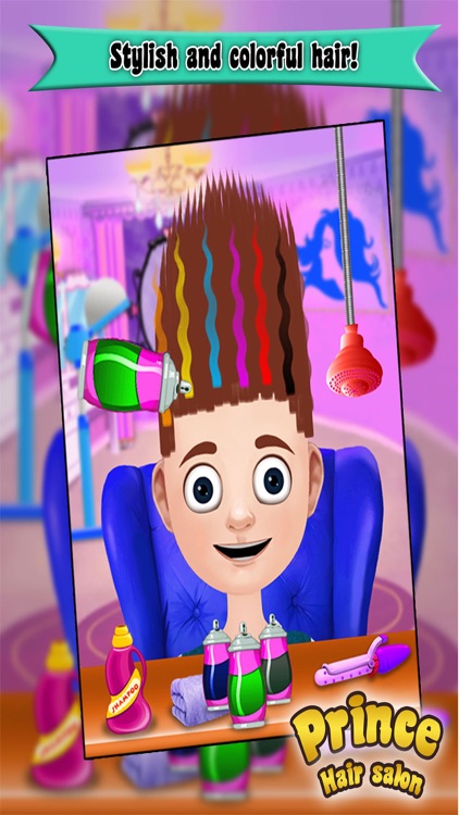 Prince Hair Salon: Hair salon games for girls