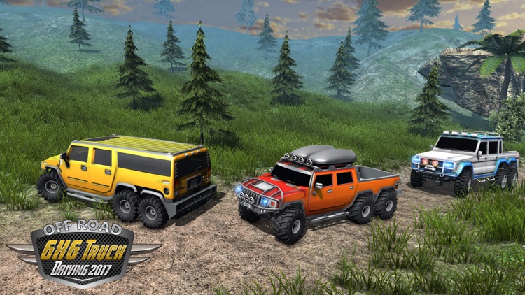 Offroad 6x6 Truck Driving 2017 - Driver Simulator