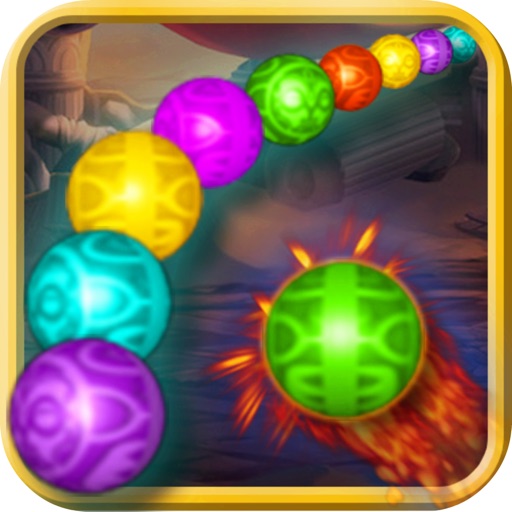 Temple Lost Marble Blast Icon