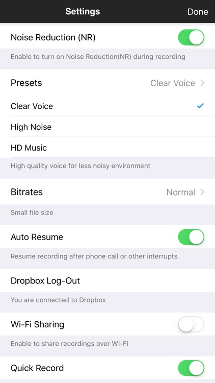 ClearRecord Pro – Noise free voice recorder