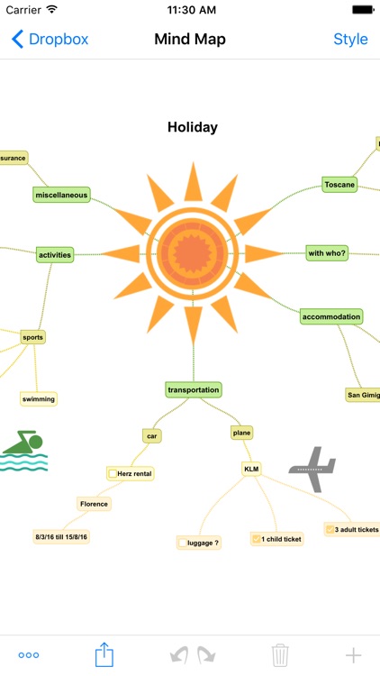 SimpleMind Pro+ Intuitive Mind Mapping screenshot-3