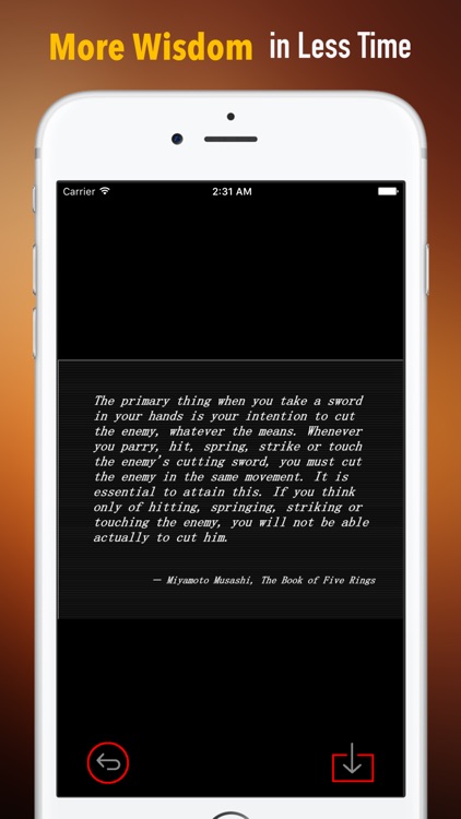 Quick Wisdom from The Book of Five Rings