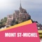 The Mont Saint-Michel is Located in Normandy, France, Mont Saint-Michel also known as Lee Mont St-Michel is a rocky island that is famous for being the home for the medieval Benedictine Abbey and church