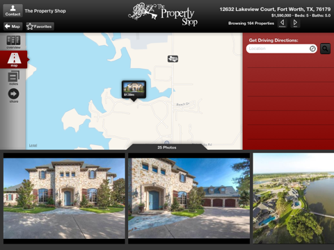 The Property Shop Real Estate App for iPad screenshot 3