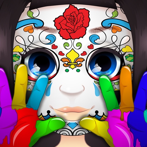 Finger Face Paint - Salon Game icon