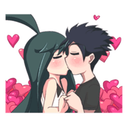 Love Between Us!  Couple Stickers! icon