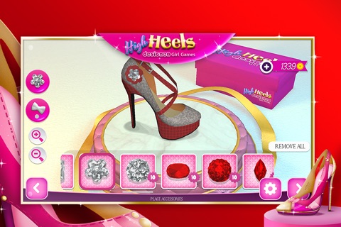 High Heels Designer Girl Game-Design Fashion Shoes screenshot 3