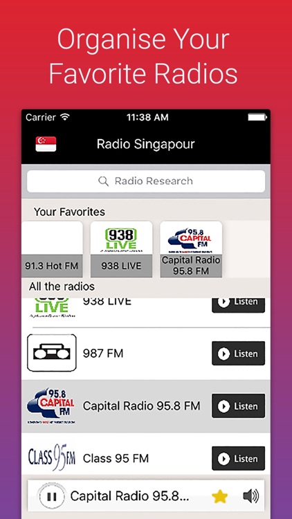 Radio Singapour - Radios Singapore