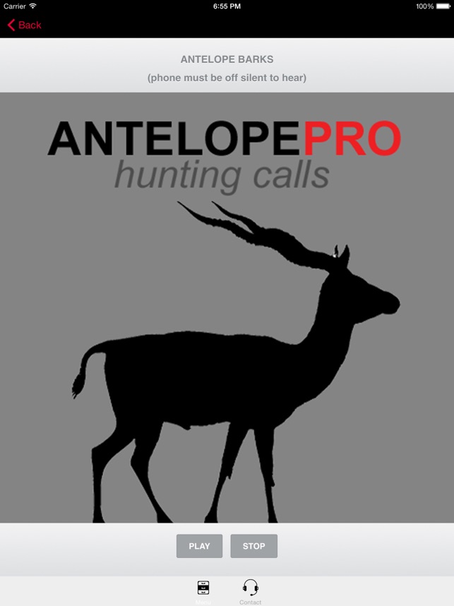 antelope sounds