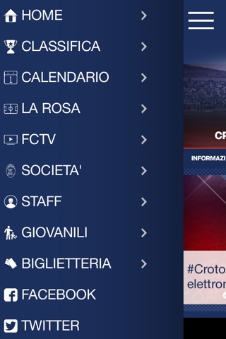 FC CROTONE screenshot 2