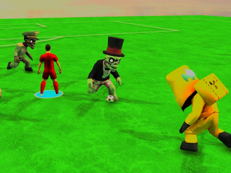 Zombie Soccer Stars! HD Lite screenshot-3