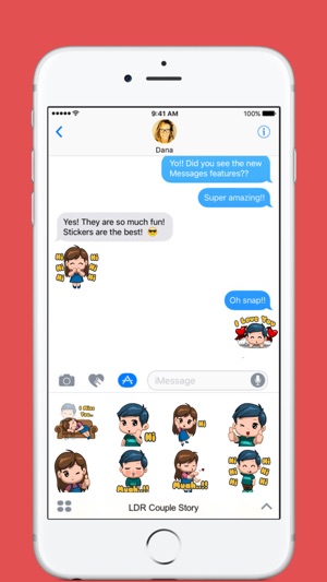 LDR Couple Story stickers by EdSants(圖1)-速報App