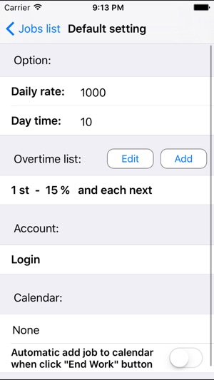 Overtime Calc Lite(圖4)-速報App