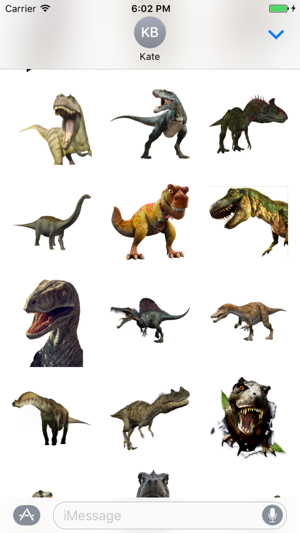 Dinosaur Stickers for iMessage+(圖1)-速報App