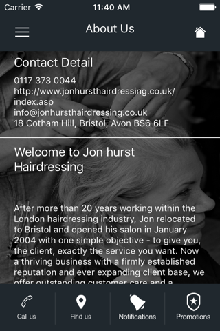 Jon Hurst Hairdressing Salon screenshot 3