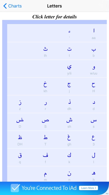 TenguGo Arabic Alphabet