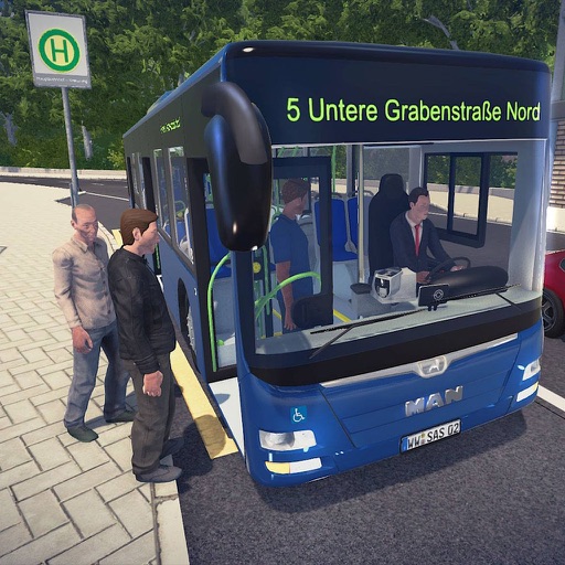 BUS Driving City Simulator 2017 icon