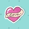 Heart Stickers - Decorate Text & iMessage