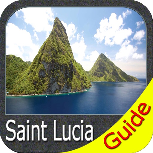 Saint Lucia - GPS Map Navigator icon