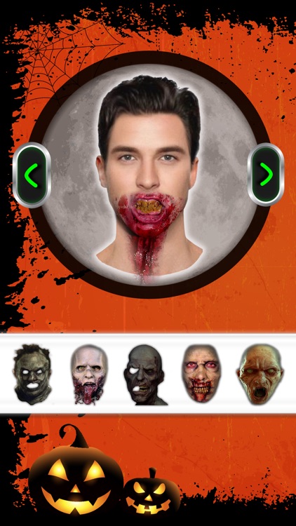 Zombie Face Makeup Horror Booth - Picture Frame.s