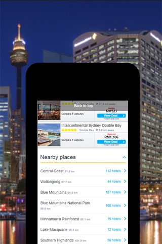 Sydney Australia Hotel Travel Booking Deals screenshot 4
