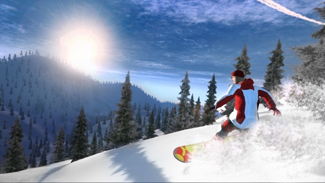 Downhill Snowboard 3D Winter Sports Free(圖4)-速報App